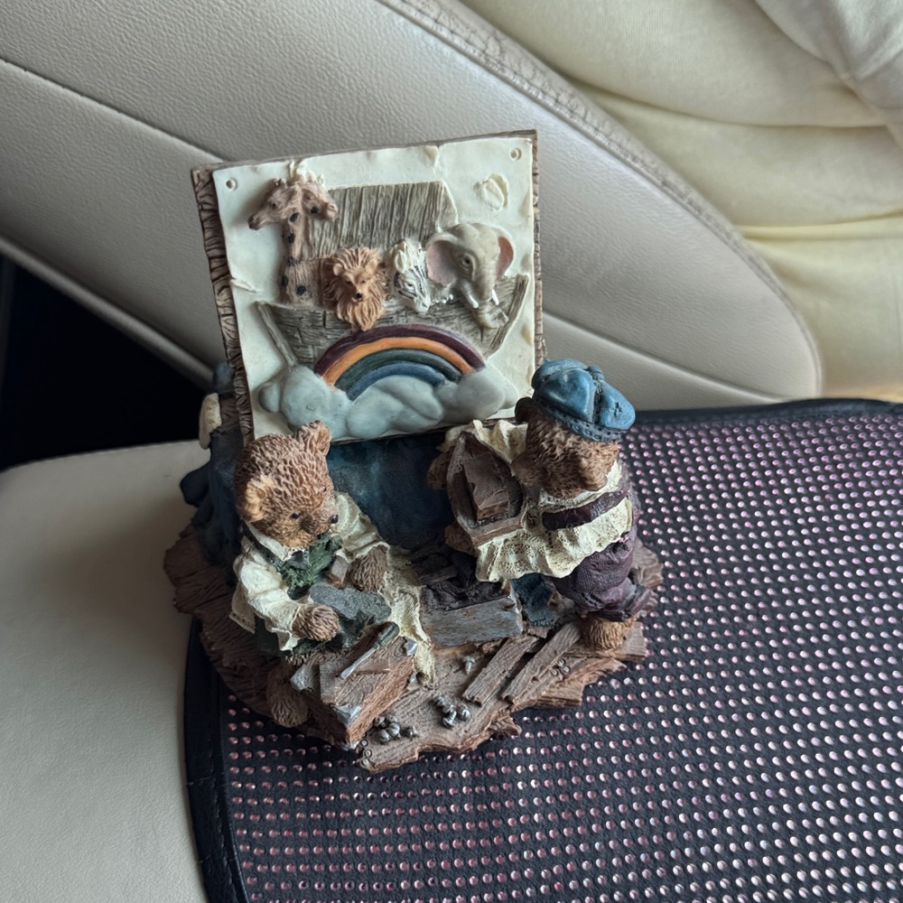 6” Tall Vintage Noah’s Ark Bear Figurine